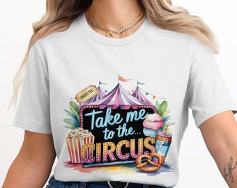 Take me to the Circus Sublimation Design PNG Digital Download , County State Fair Country Rides png, Neon Ferris Wheel, Fall Autumn Design