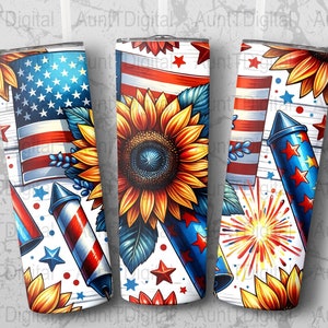 4th Of July American Flag 20 oz Skinny Tumbler Sublimation Design, 4th Of July PNG, Patriotic Tumbler PNG, America Tumbler Wrap