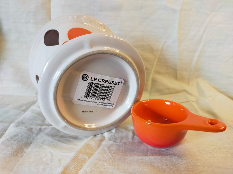 Le Creuset Peacock Orange Coffee Dripper/pour Over Etsy