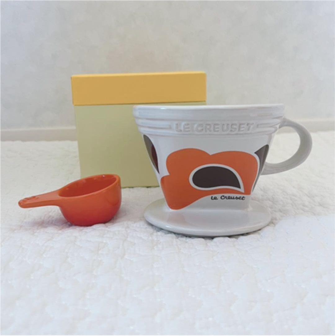 Le Creuset Peacock Orange Coffee Dripper/pour Over Etsy