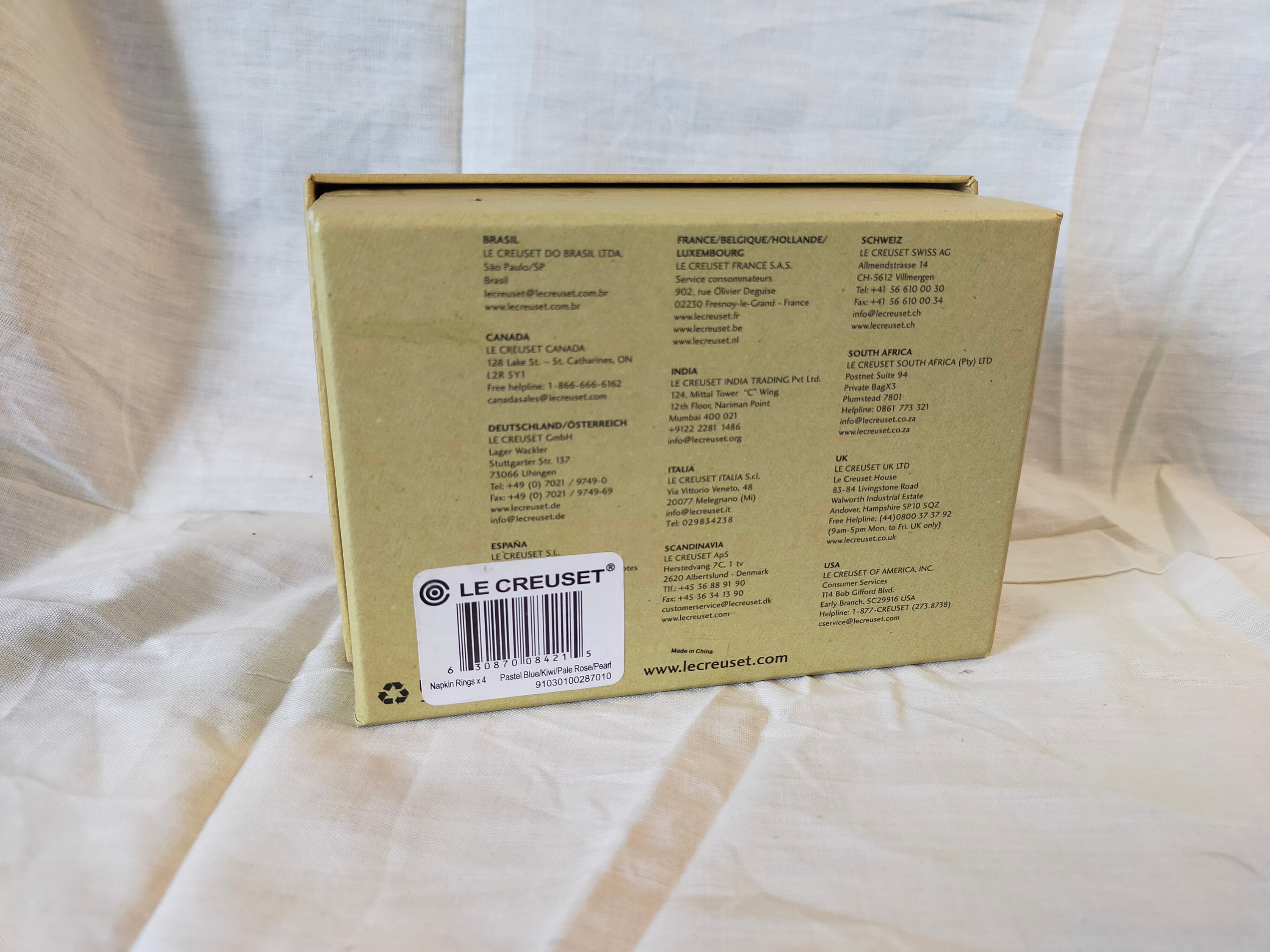 Le Creuset Napkin Rings Etsy