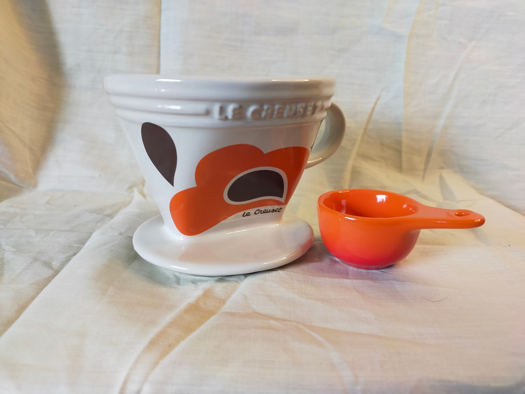 Le Creuset Peacock Orange Coffee Dripper/pour Over Etsy
