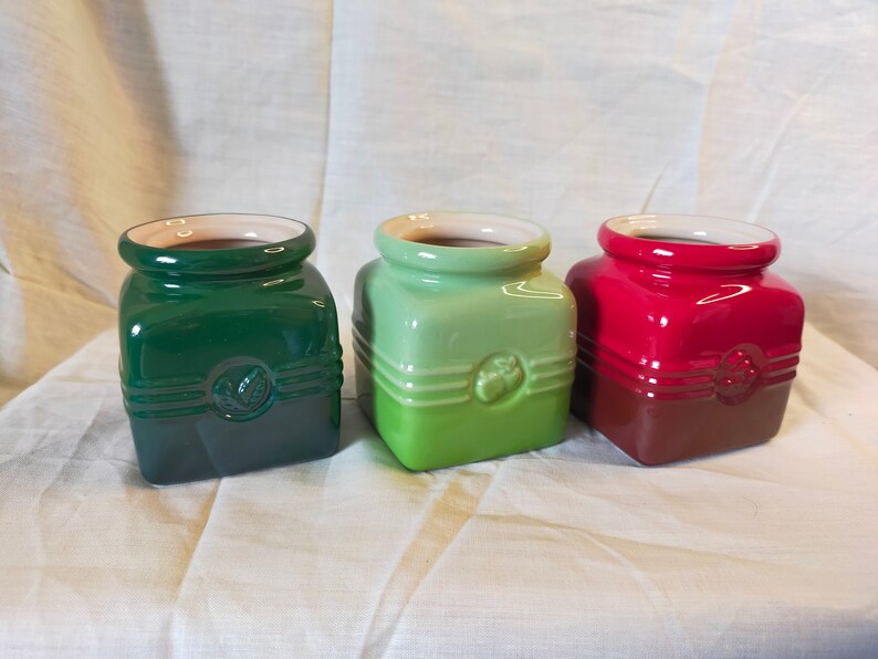 BNIB RARE Le Creuset Mini Sauce Jars Etsy