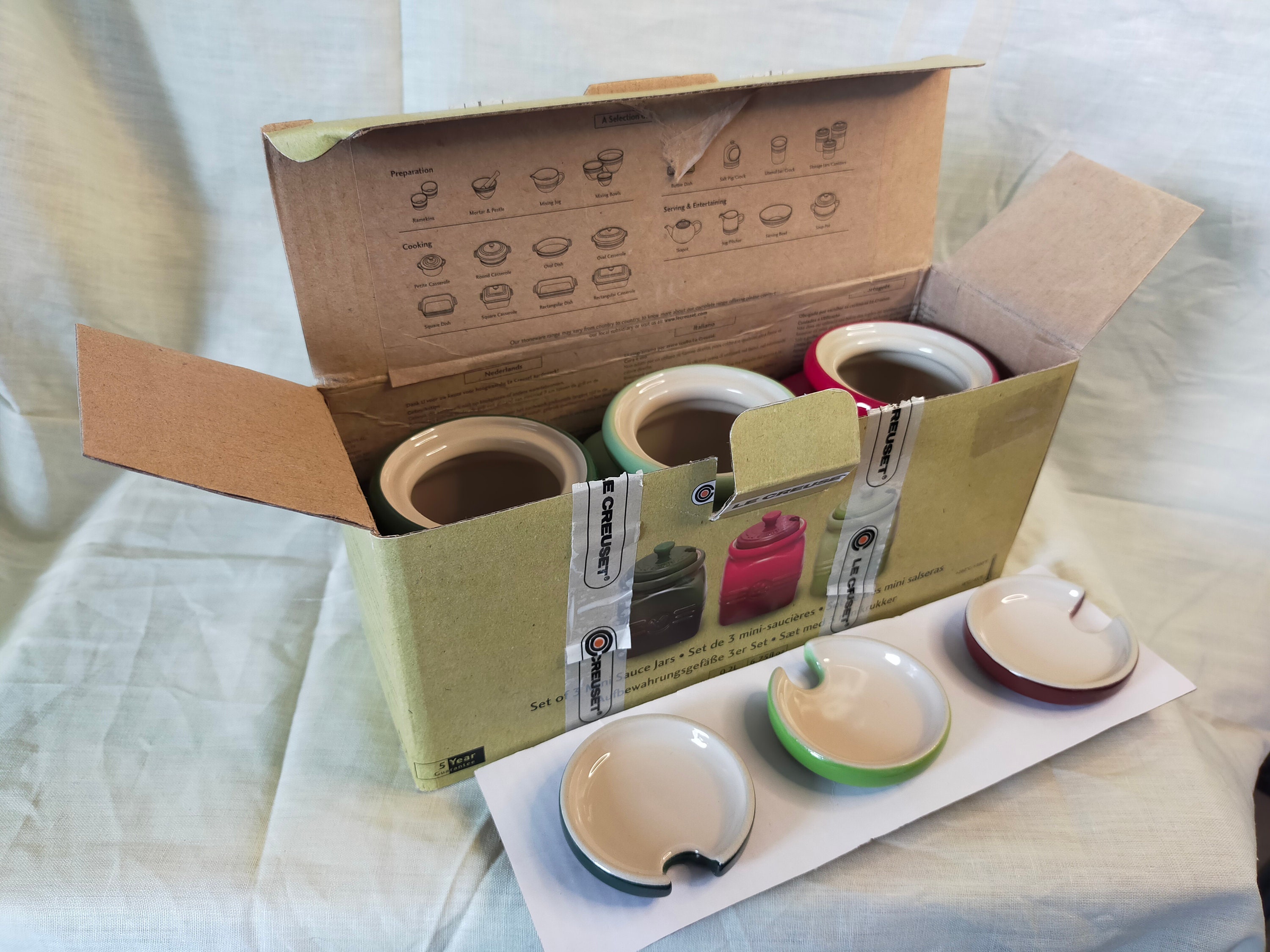 BNIB RARE Le Creuset Mini Sauce Jars Etsy