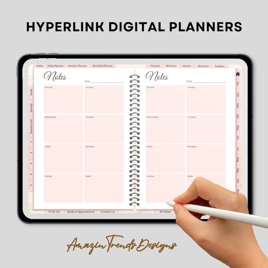 Wellness Tracker, Financial Tracker, Fitness Tracker, Digital Goal