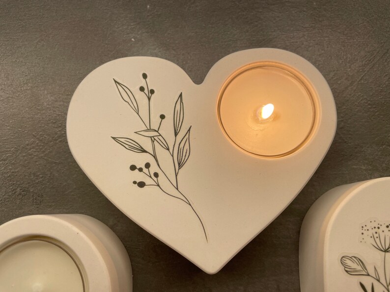 Herz & Heim® Personalisierter Teelichthalter – Geschenk Für Paare Mit Namen & Datum