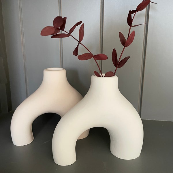 Vase nach skandinavischem Design