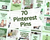 Green Pinterest Template Canva Pinterest Templates Coach Pinterest Canva Templates for Business Pinterest Templates for Canva Pinterest Pin