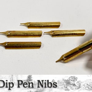 Barrister's Pen 808 by John Heath - Vintage nibs Set of 5 Nibs or 10 Nibs
