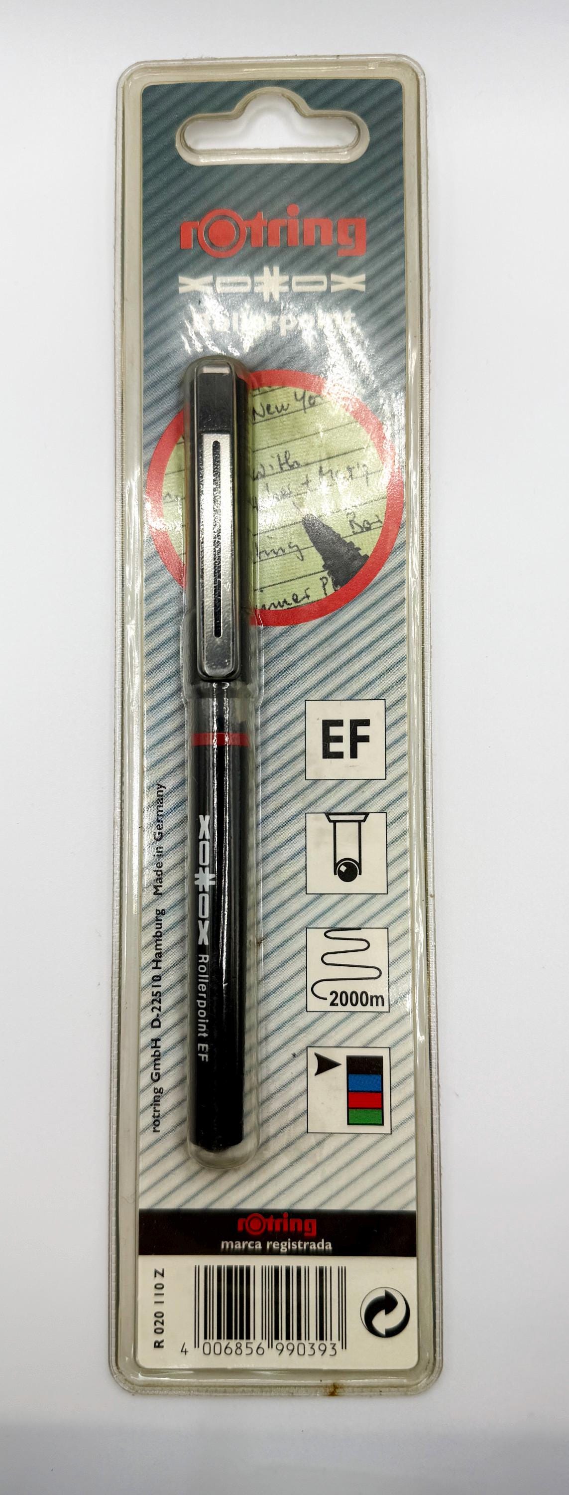 Rotring Rollerpoint EF Pen Black Ink New Old Stock Ireland