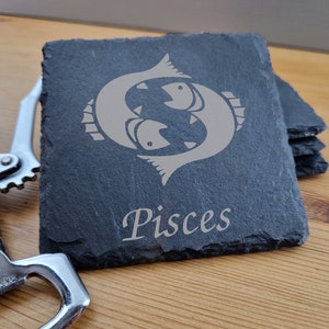 Pisces Zodiac Coaster
