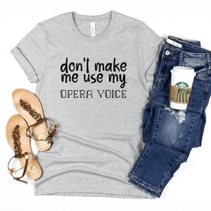 Choir Shirt Funny Choir Voice Shirt Choir Gift Choir Director Orchestra Rehearsal Shirt Singing Tee Gifts For Her Funny Choir