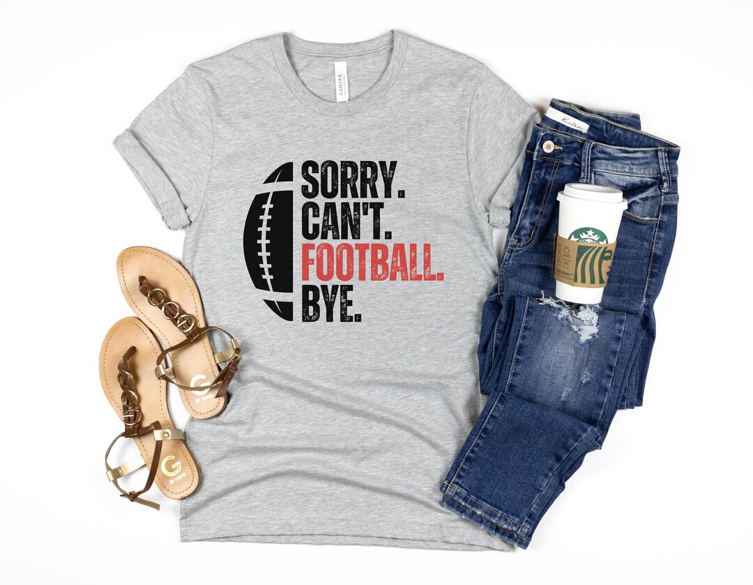 シャツ GOOD GRIEF! FADED PRINT FOOTBALL TEE Football player Comfort Colors® unisex graphic t-shirt