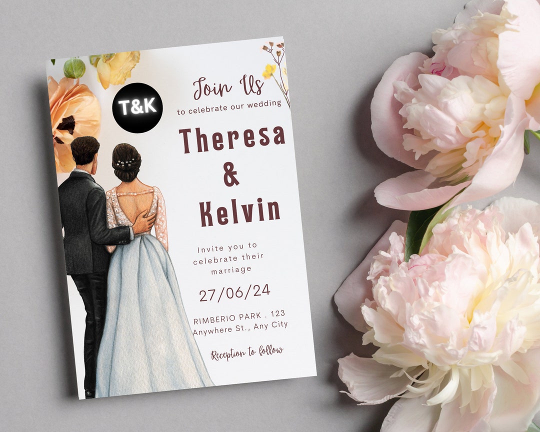 White Gold Wedding Invitation Card Premium Wedding Invitation Card