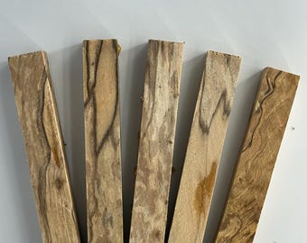 Stabilized Beech Burl Pen Blank: Cactus Juice Resin Hybrid