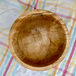 Spalted Maple Burl Centerpiece Bowl – Artistic Home Addition