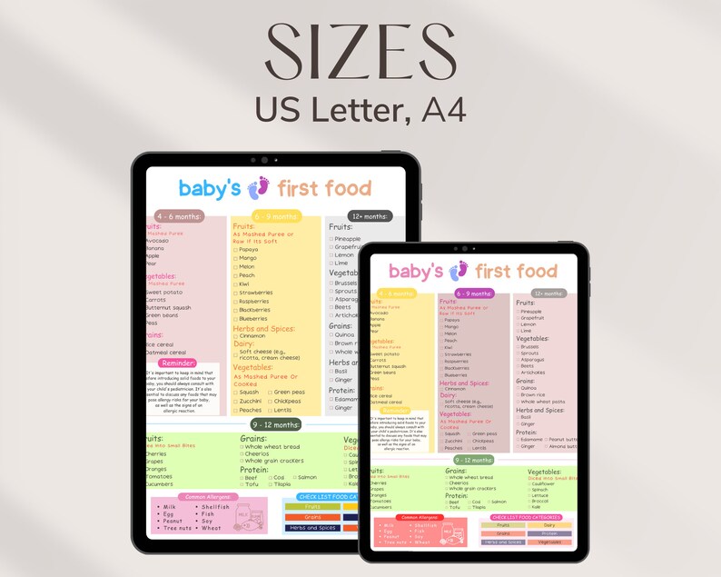 baby-food-tracker-printable-baby-s-first-food-checklist-etsy