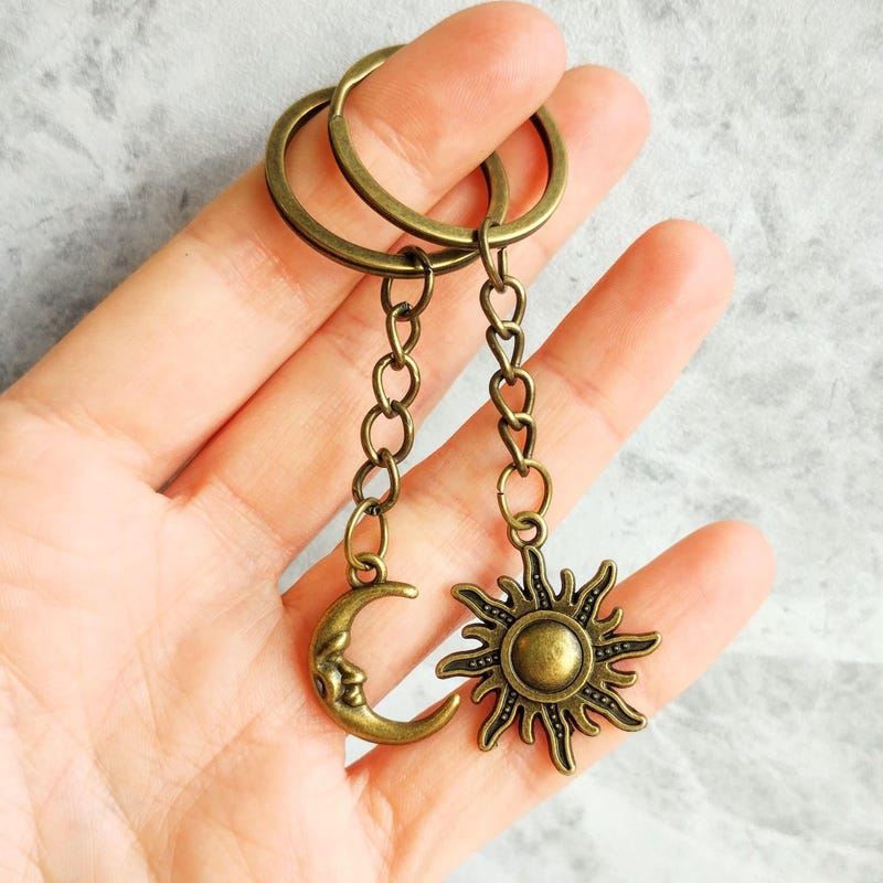 Bronze Witchy Keychain - Etsy UK