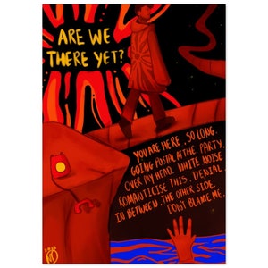 Are we there yet? A4 James Marriott poster