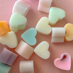 Scented Fondant Lots Little hearts several flavors to choose from image 3