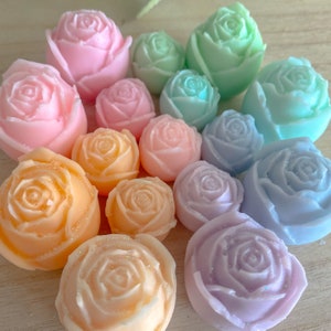 Scented fondants "Pastel Roses" - colors and scents of your choice