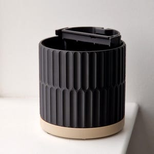 Anchor Planter for D-Shaped Moss Pole: 2.5 L (Flutes Design)