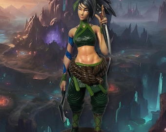 Akali Figure from LOL - Leagure of Legends - Champion