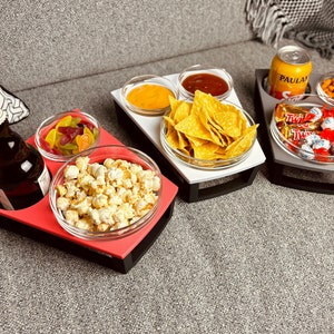 Couchbar Minimale Nacho | Snackbar | Bankbutler | Snackbox | Bankbar | Bankdienblad | Bankdienblad | 3D-printen | Mannen | Tussendoortjes | Geschenk