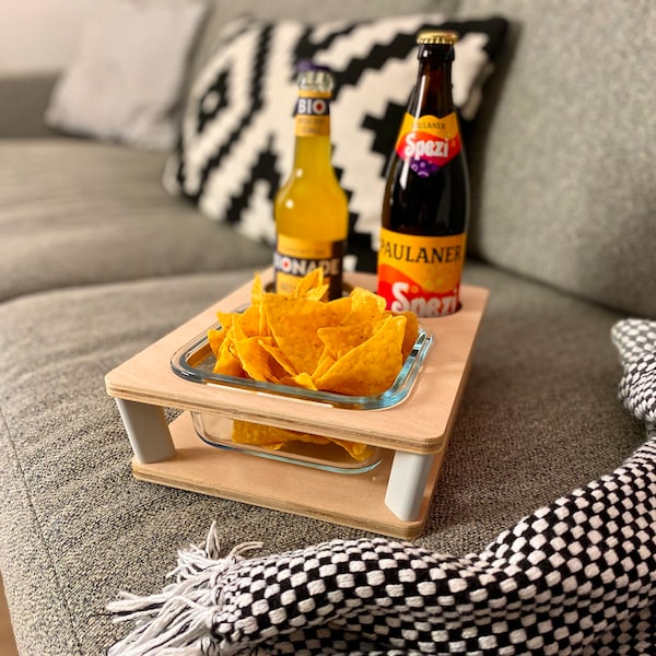 Couchbar Mini | Snackbar | Couchbutler | Snackbox | Sofa-Bar | Couch Tablett | Sofatablett | 3D Druck | Ostern | Glasschale | Geschenk