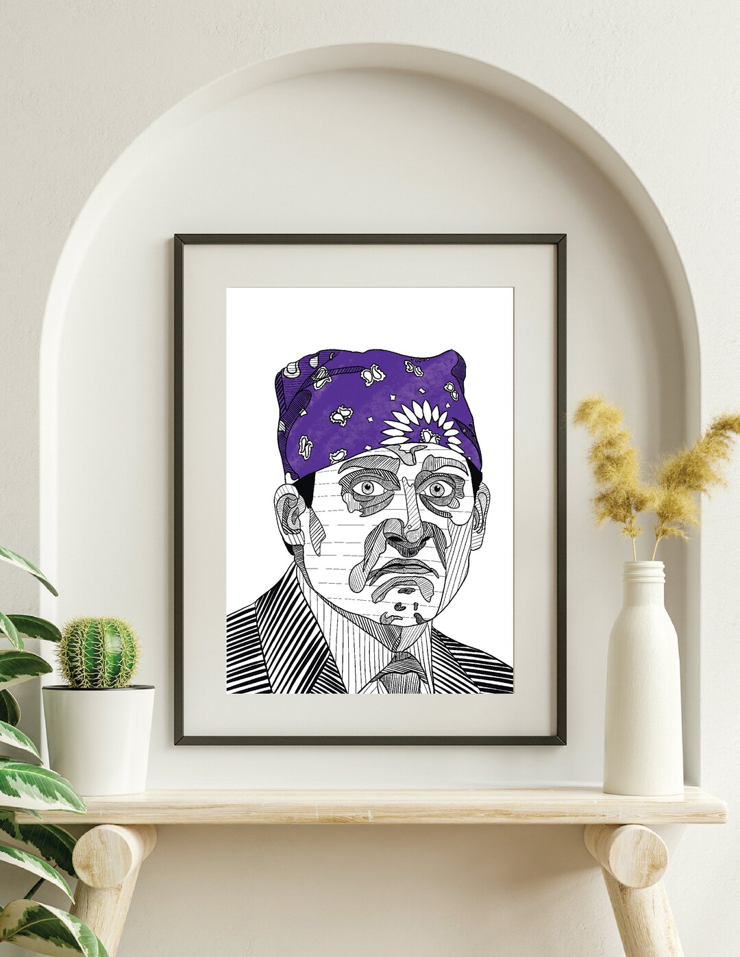 Printable Art Print for the Office Lovers, Prison Mike, Gallery Wall