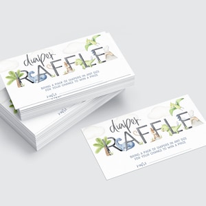 Billet de tombola Dino Baby Saupoudrer de couches imprimable, apportez des couches, jeux de baby shower dinosaure, sirotez et voyez une carte de tombola de couches, entrez