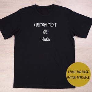 T-shirt photo enfant personnalisé, Chemise photo personnalisée pour tout-petit, Chemise imprimée recto-verso, Chemise enfant personnalisée, Chemise enfant rigolote personnalisée