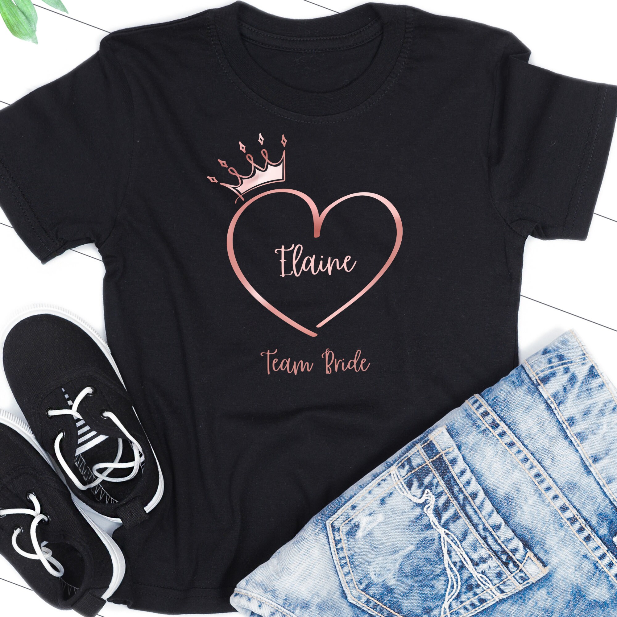 T-shirt Personnalisé EVJF 'Appelez-moi Madame' - Pour La Mariée, Team Bride, Coupe Classique, Manches Courtes