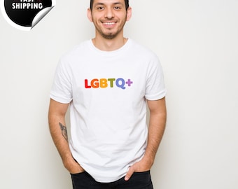 Unisex Lgbtq+ Gay Pride T-Shirts, Unique Pride Month T Shirt, Funny Lesbian T Shirt, Transgender Shirt, Equality Shirt, Lgbt Shirt Gifts