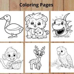 100 pages de coloriage pour enfants, parfaites pour les tout-petits