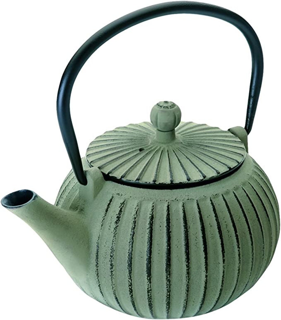 Cast Iron Teapot 0.5 Litres Glazed Interior Suitable for Etsy