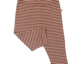 Rusty Red Stripey Leggings