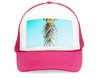 Boné Swinger, Chapéu Swinger, Abacaxi de cabeça para baixo, Chapéu de abacaxi de cabeça para baixo, Tempo de diversão, Adivinhe quem, Boné de malha