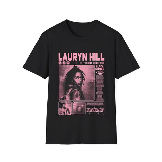 Lauryn Hill Vintage T-shirt, Lauryn Hill Tour Concert Merch 