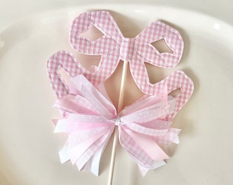 Bow Cake Topper