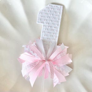 Birthday Number Cake Topper