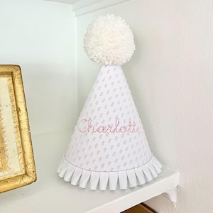Embroidered Name Birthday Hat