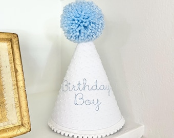 Birthday Boy Embroidered Birthday Hat