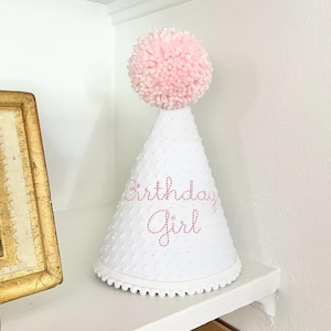 Birthday Girl Embroidered Birthday Hat