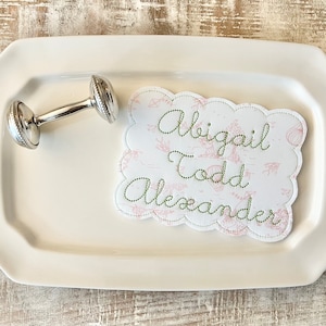 Baby Name Plaque image 3