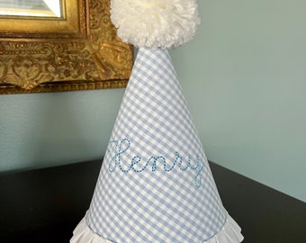 Embroidered Name Birthday Hat