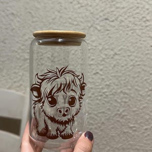 16 oz glass tumbler