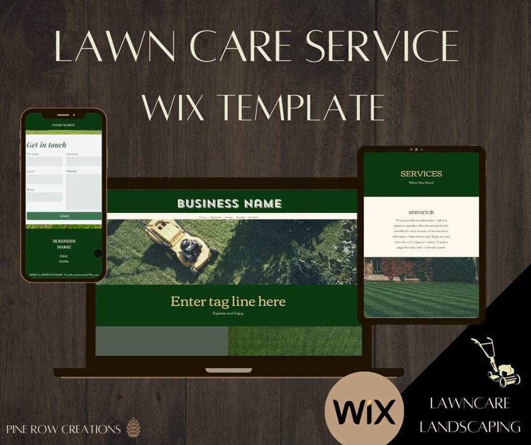 Website Template for Mowing Lawn Care Garden Design Power Washing Website Template for Mowing Lawn Care Garden Design Power Washing
