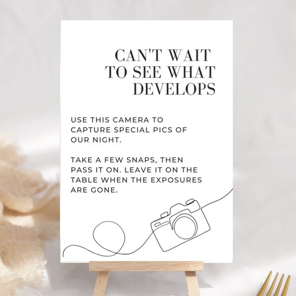 Disposable Camera Wedding Etsy