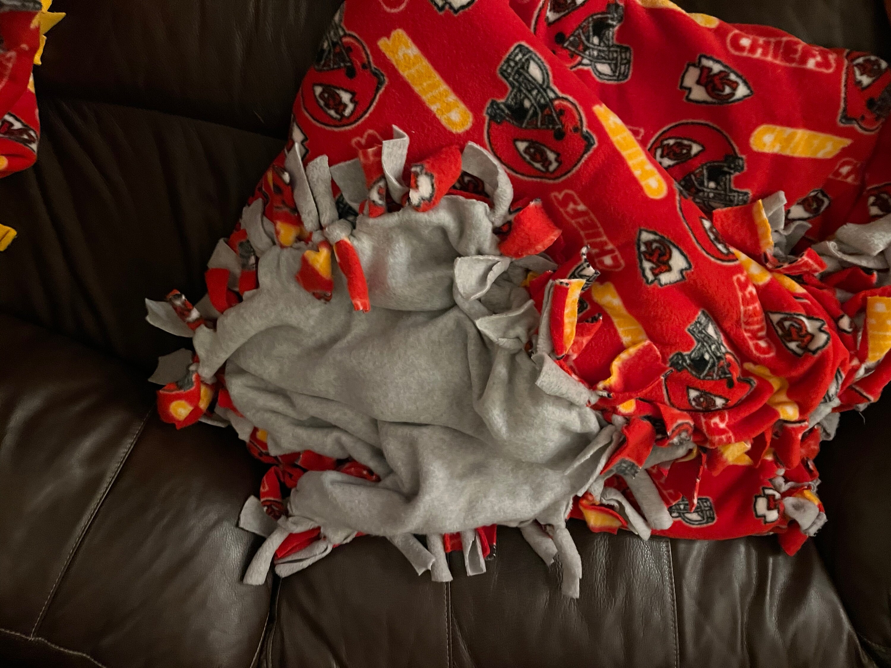 KC Chiefs Blanket big Etsy